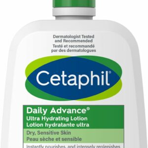 Cetaphil DailyAdvance Lotion ultra hydratante avec beurre de karité et vitamine E