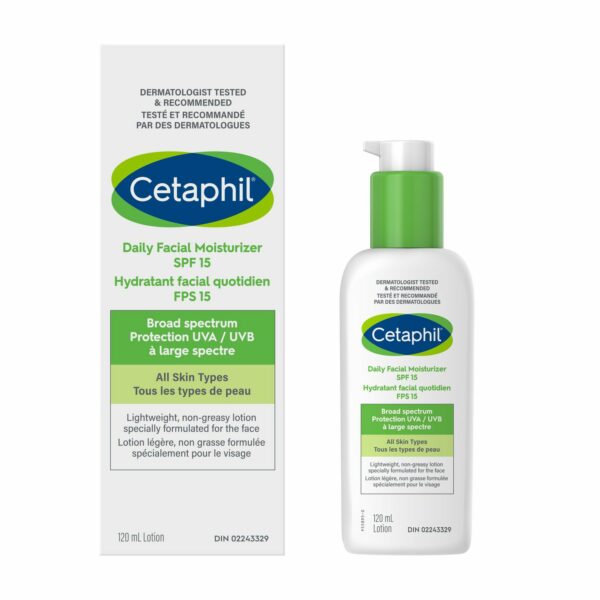 Cetaphil Hydratant quotidien pour le visage SPF 15